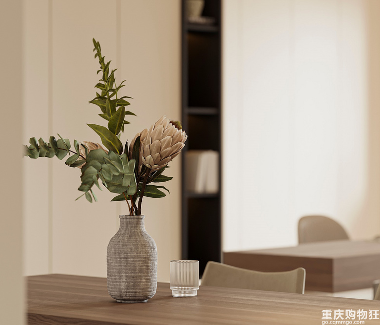 西著七里110㎡ | 治愈系奶油风，细节之处都是温柔~