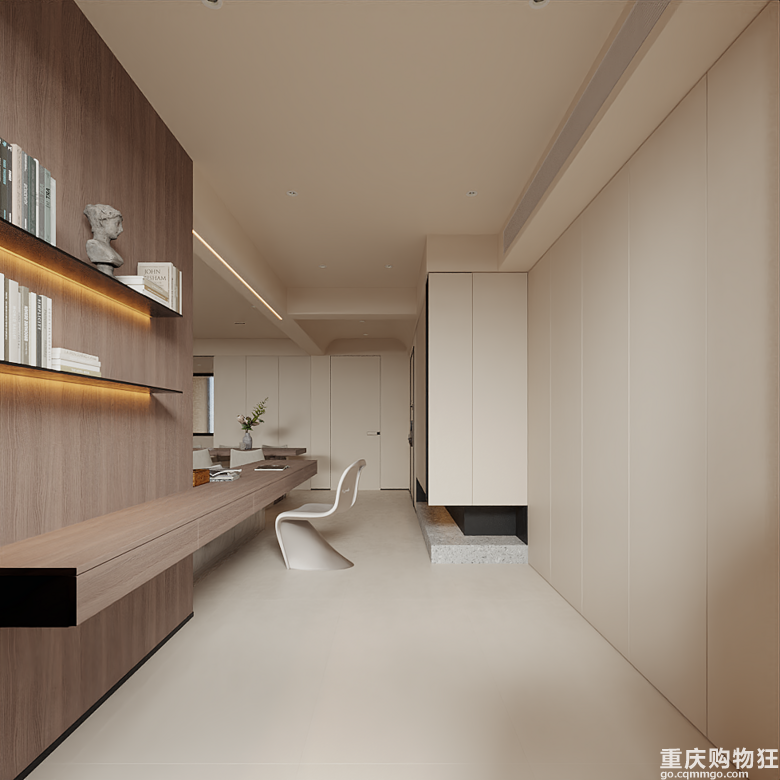 西著七里110㎡ | 治愈系奶油风，细节之处都是温柔~