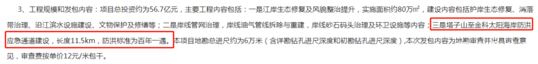 北滨路东延伸段一期施工招标时间暂定今年9月