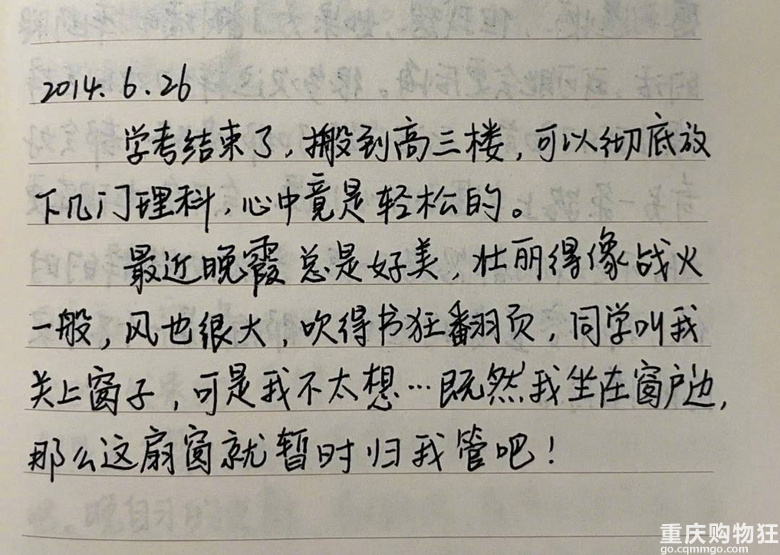 网友八年前的《高三日记》，有共鸣了！