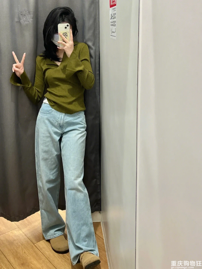 麻烦把它作为开春的第一条裤子给我穿啊，版型是真的好哇