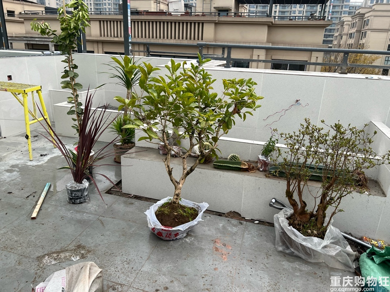 龙湖康田麓宸叠拼装修记录，自装60平屋顶花园