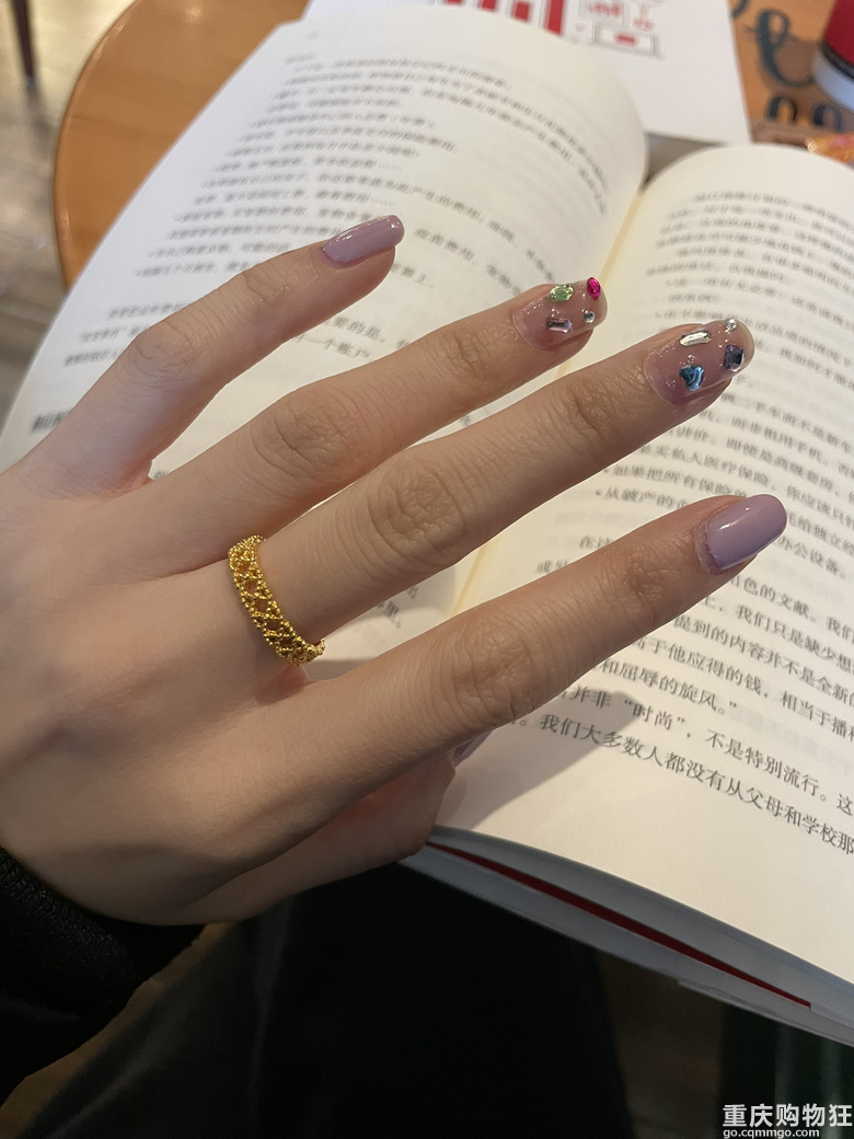 10分钟拿下周大福黄金戒指