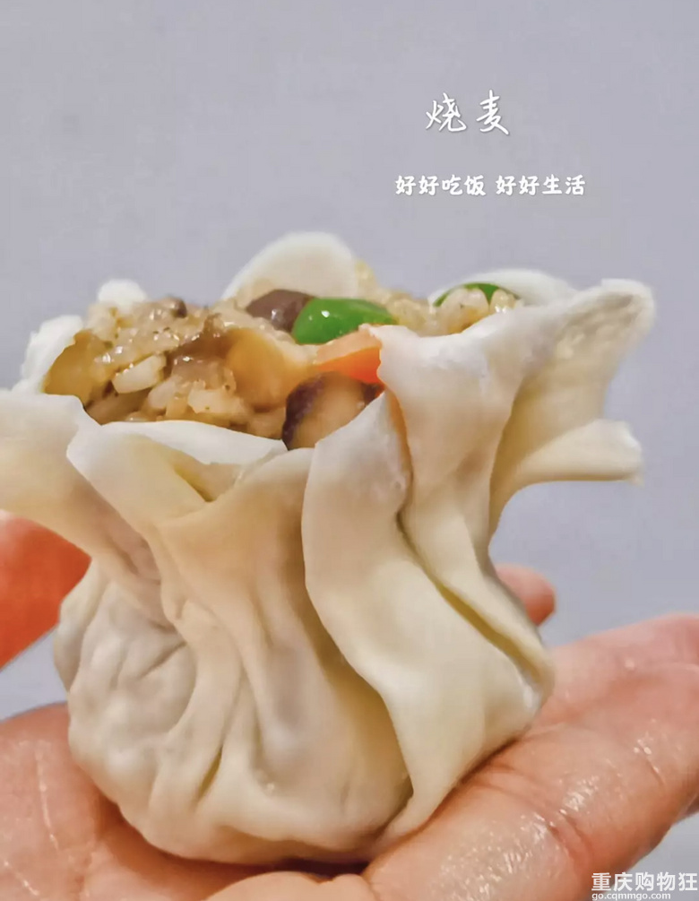 尝试了一下自己包烧麦