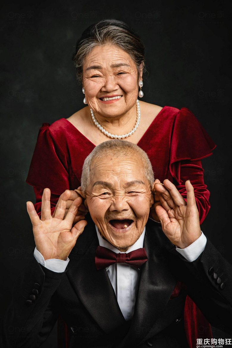 带家里老人去拍的第一次“写真”看到照片真的热泪盈眶！