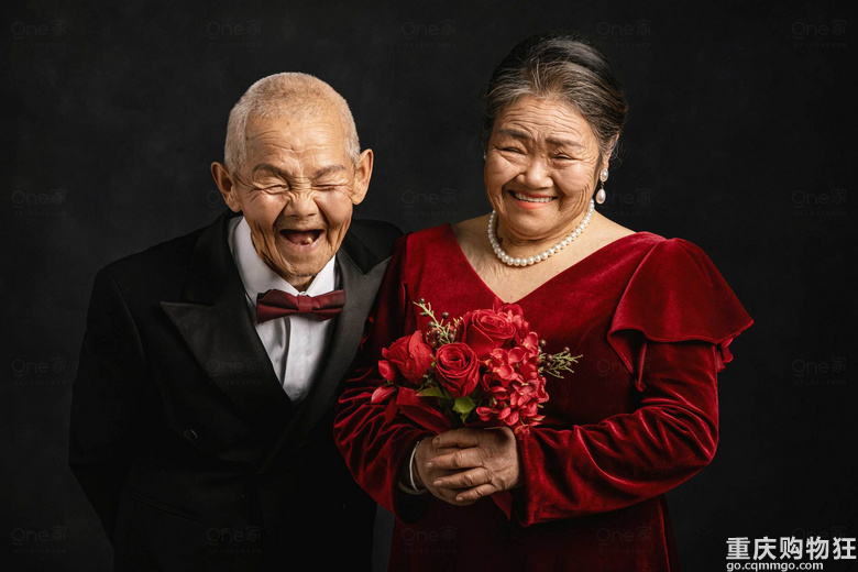带家里老人去拍的第一次“写真”看到照片真的热泪盈眶！