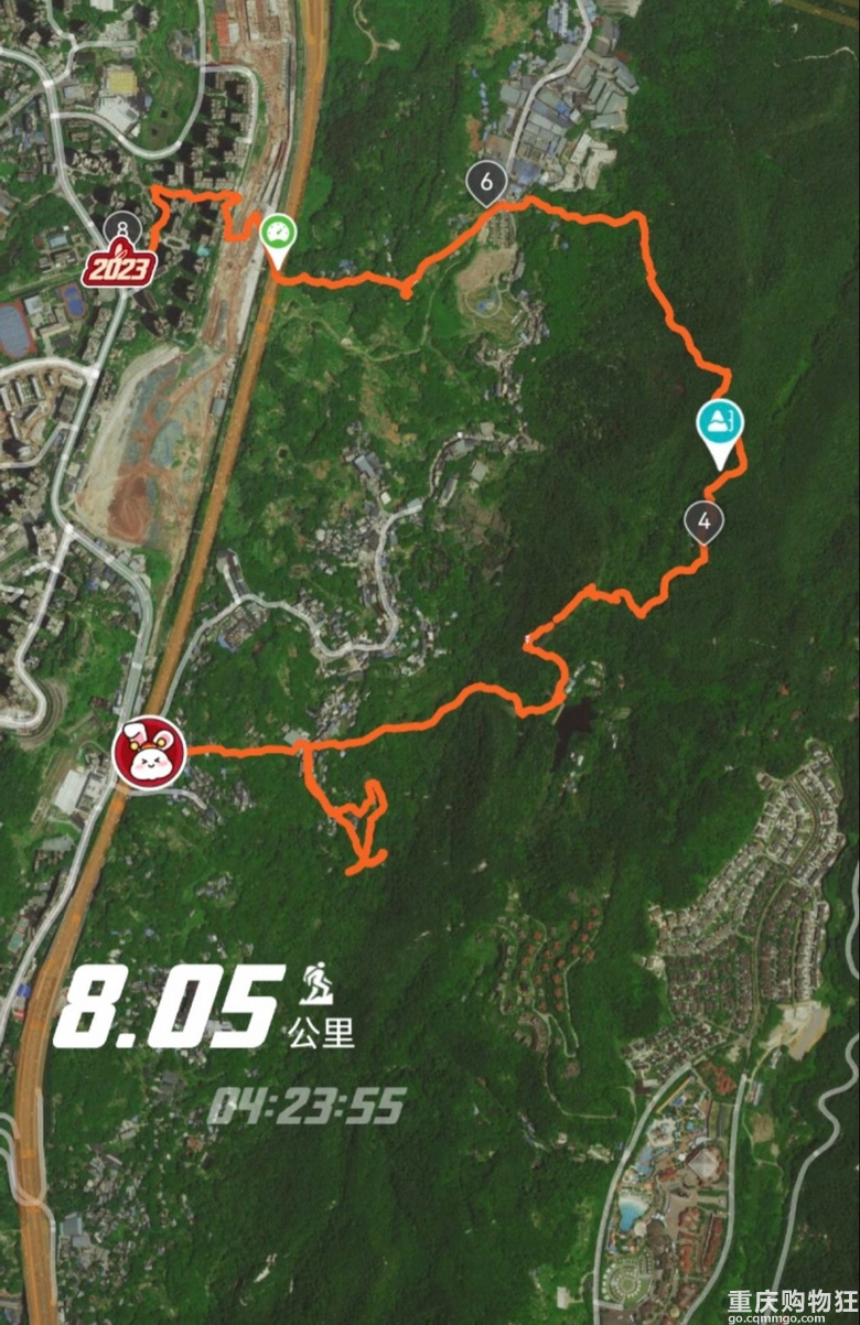 南川没去成爬了个南山