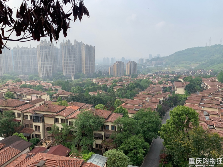 实地探访尊爵堡临崖双拼别墅