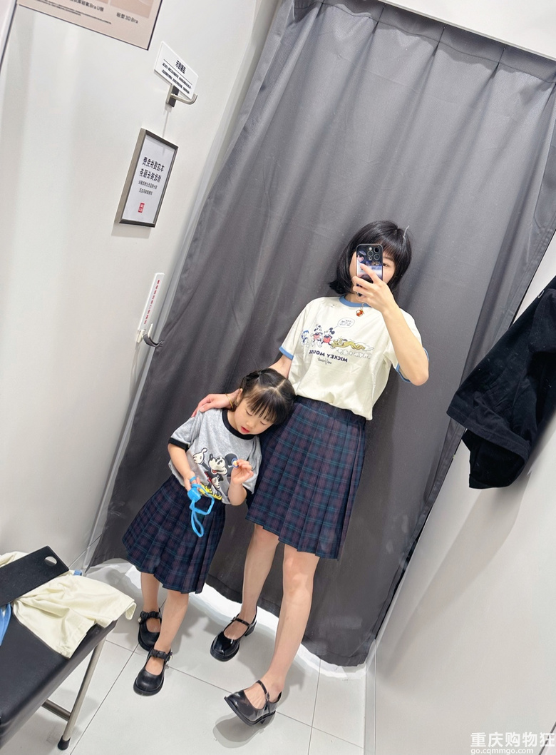 终于可以和我娃一起穿童装了