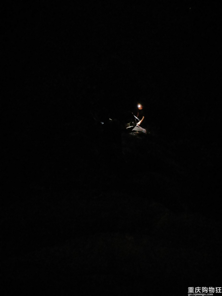 山行南山看日落虚灵峰夜景