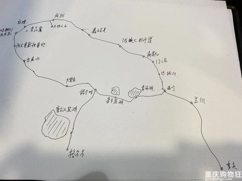自驾西北大环线，近5000公里。