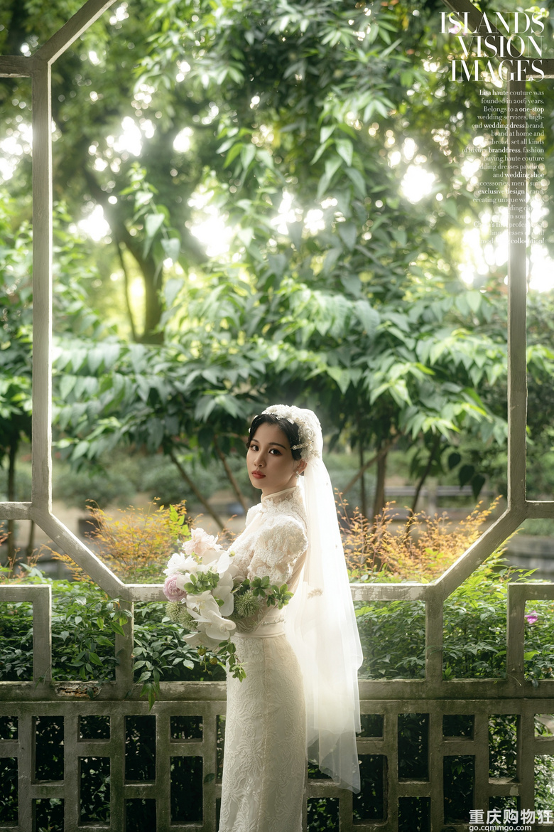 园林和民国风婚纱照也太般配了吧，感觉整个照片都在发光，绝了