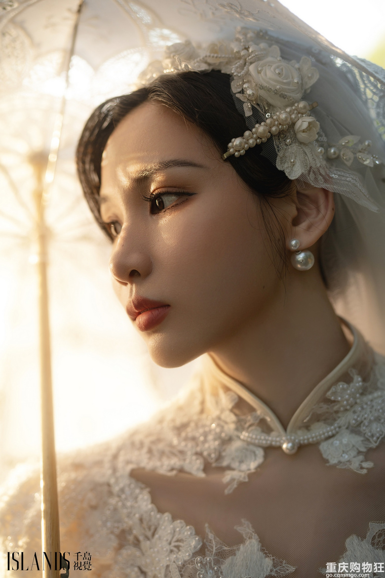 园林和民国风婚纱照也太般配了吧，感觉整个照片都在发光，绝了