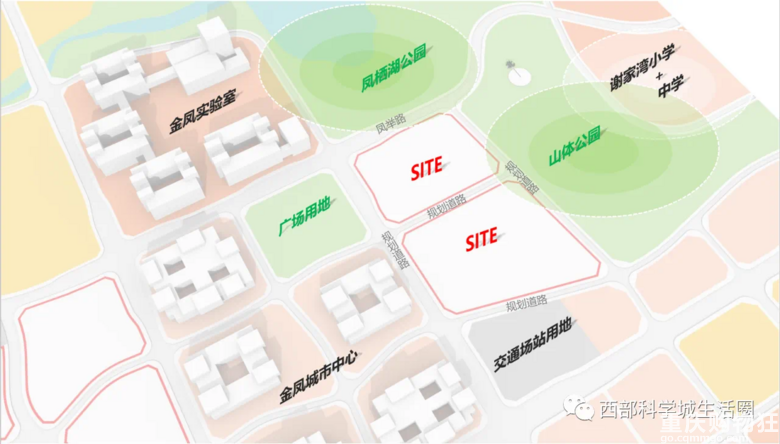 重庆科学城的未来,写在了这张规划图里!