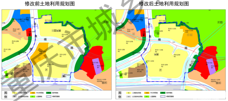 杨家坪动物园旁核心地块、茶园地块规划大调整！
