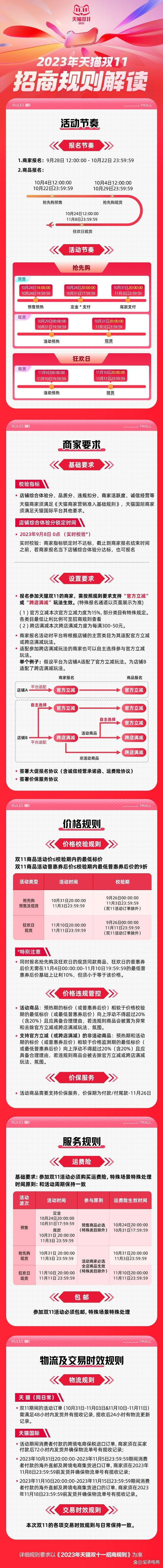 2023年天猫双11活动什么时候开始？玩转大促，天猫双11活动时间