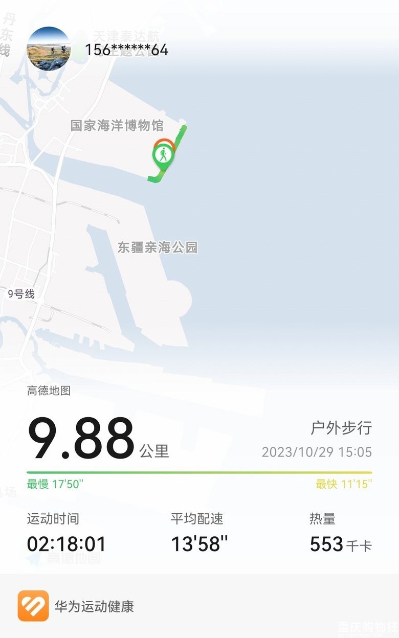 渤海之滨，周末暖阳