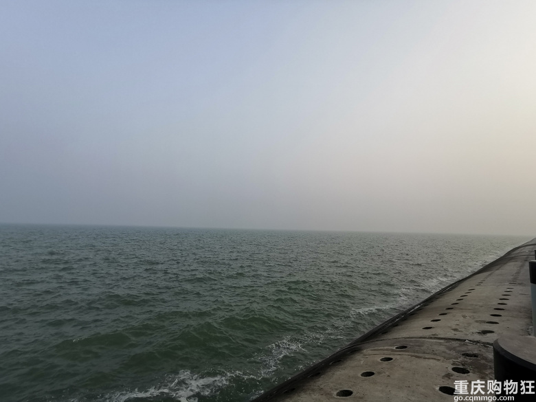 渤海之滨，周末暖阳