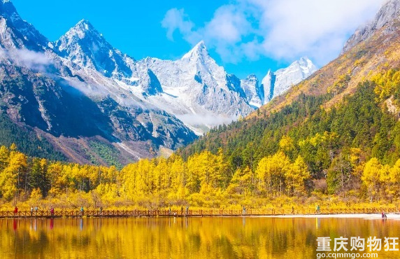 川西热门景点网红打卡旅行地，毕棚沟