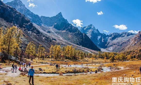 川西热门景点网红打卡旅行地，毕棚沟