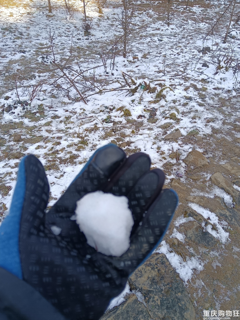 涪陵七鹿坪徒步赏雪-武陵山下