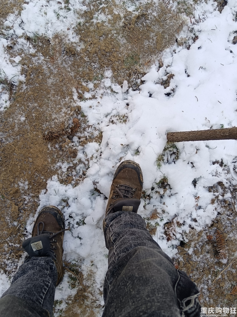 涪陵七鹿坪徒步赏雪-武陵山下