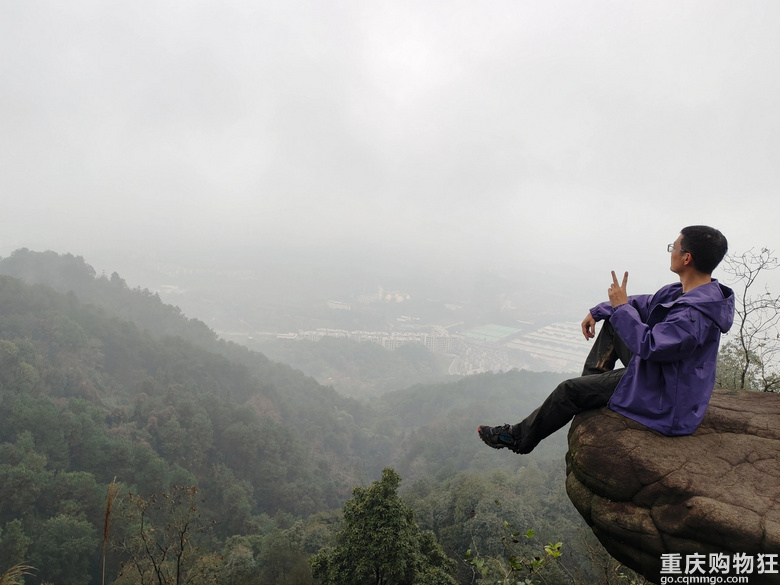 我在南山画了一只大象欢迎来重庆