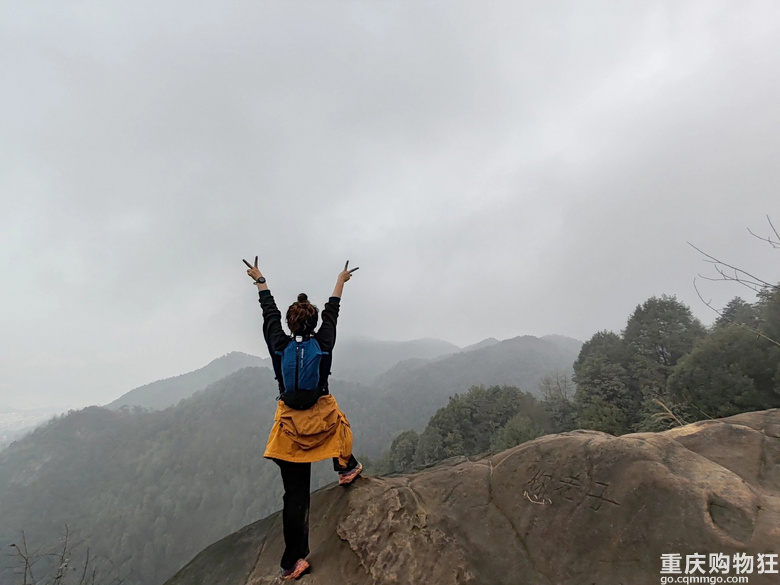 我在南山画了一只大象欢迎来重庆