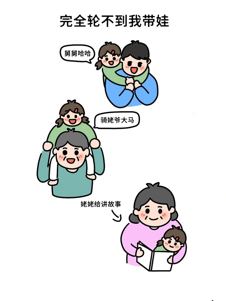 太真实了?带娃回娘家后~看看这是不是过年期间的你？