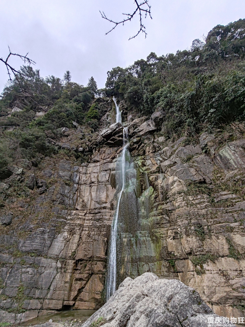 徒步石人峰，新年第一场雪