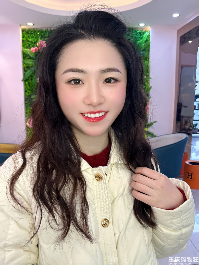 圆脸纹眉成功上岸，做完少女感满满！