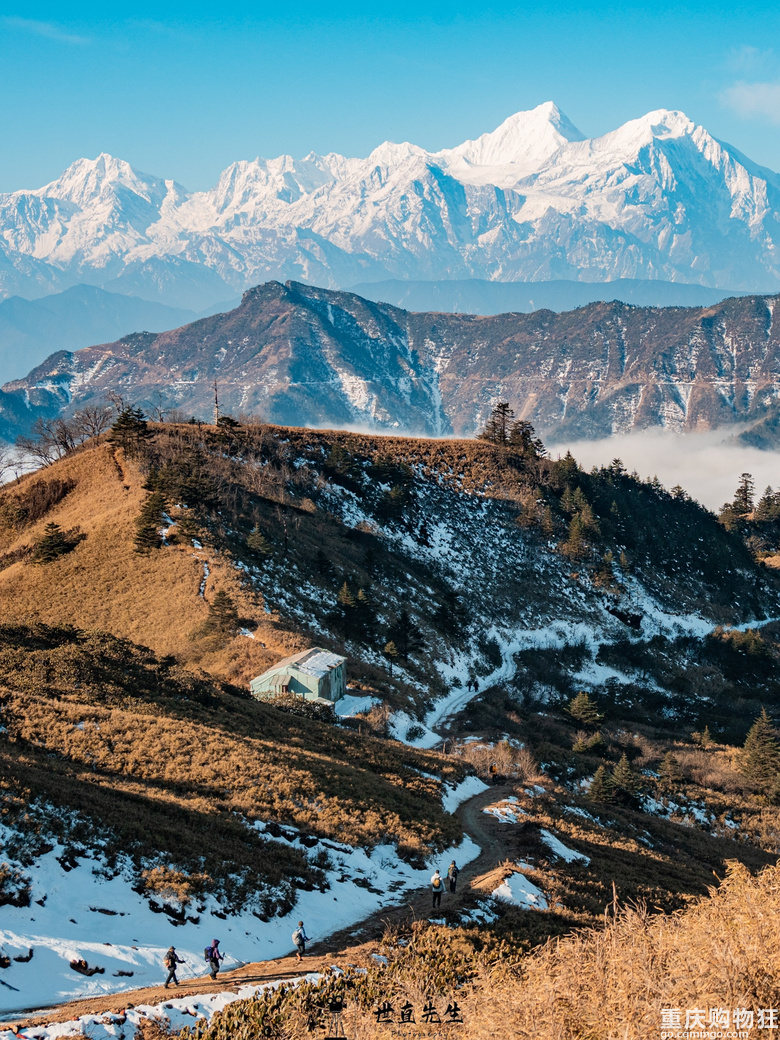 五一拒绝人挤人｜承包一座雪山观景台，2号可冲，高原入门级徒步