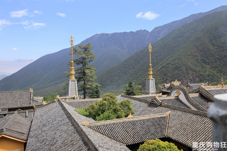 登冕宁灵山寺祈福