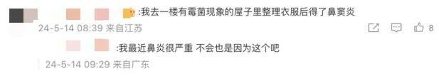 浙江姑娘高烧40℃，肺部长满霉菌！只因清理了发霉衣柜
