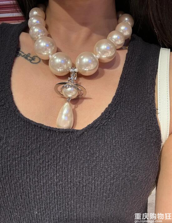 请问戴这串项链去上班，会太夸张吗？西太后你是怎么想的哈哈哈哈