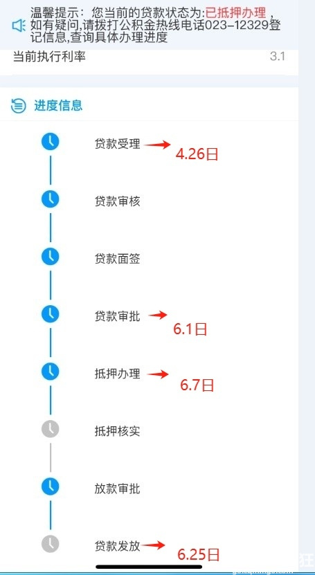 二手房商转公记录