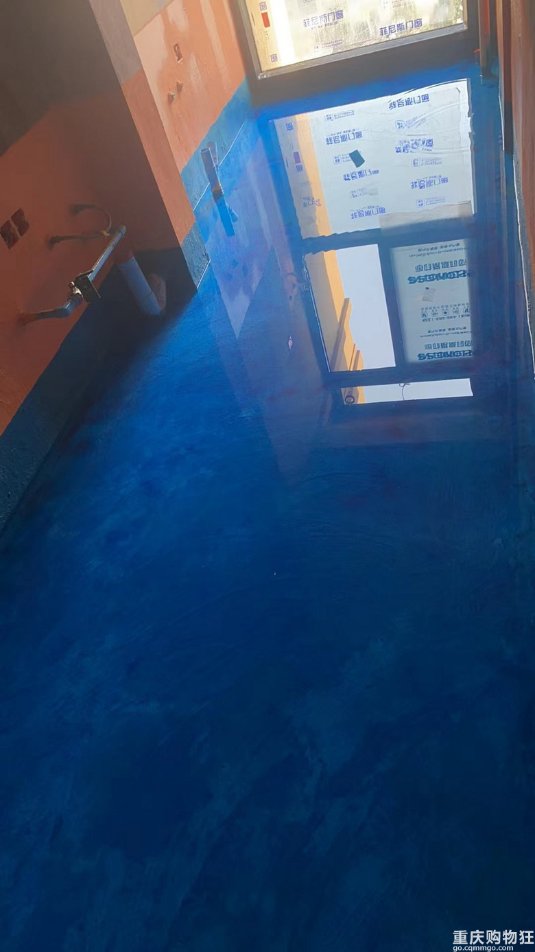 原木中古风装修日记-防水测试