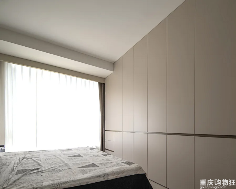 让定制为装修效果加分，110㎡现代极简高级感十足