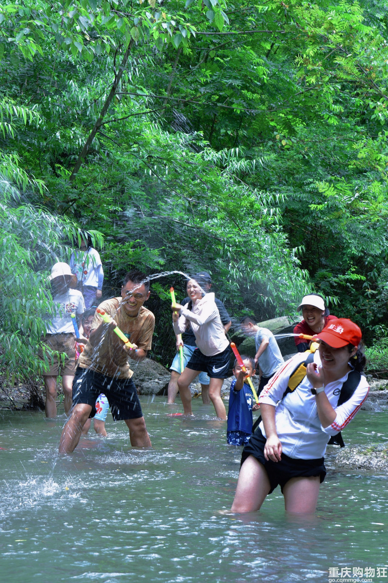夏日溯溪指南|重庆南川清凉溪耍水啊