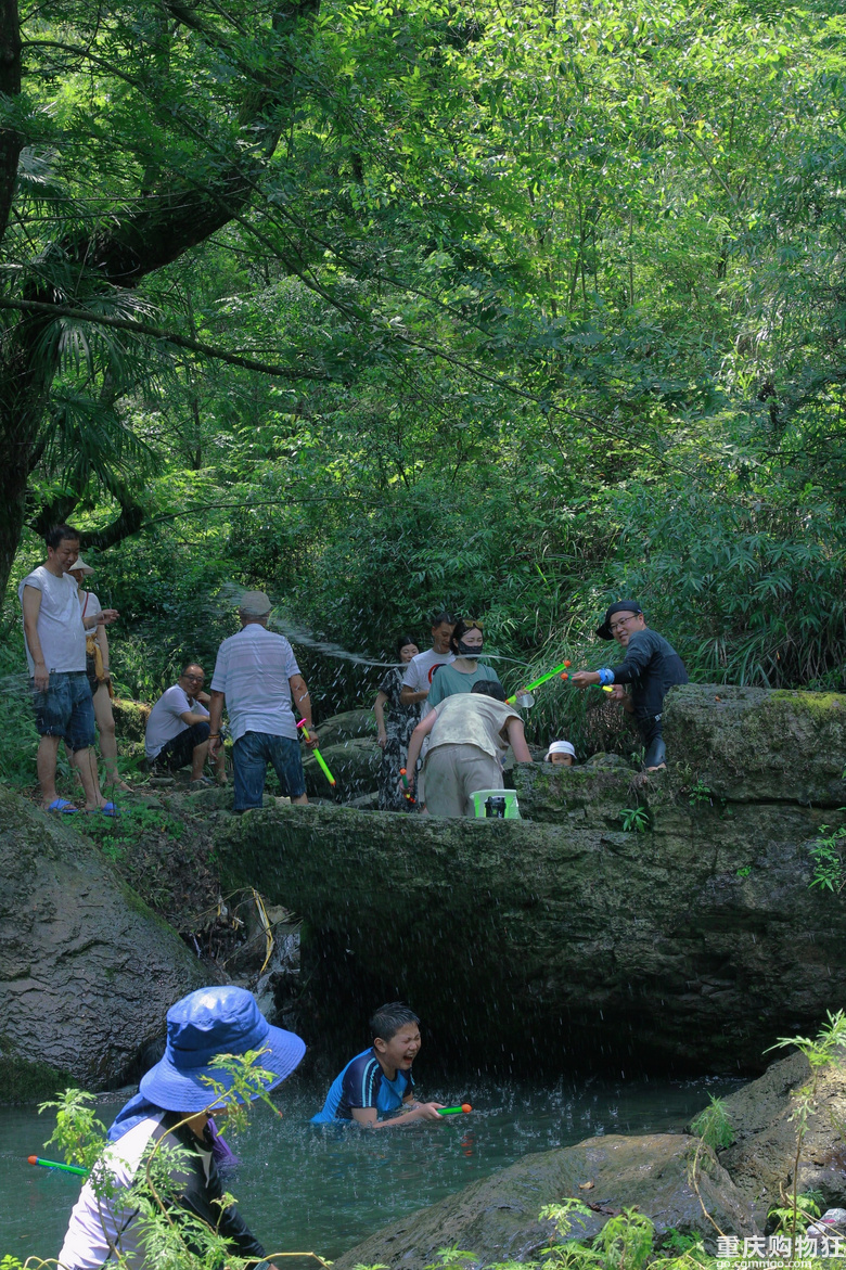 夏日溯溪指南|重庆南川清凉溪耍水啊