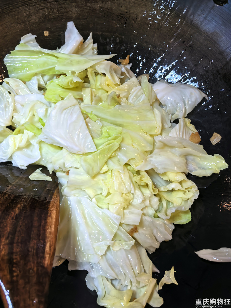 干煸四季豆+手撕包菜