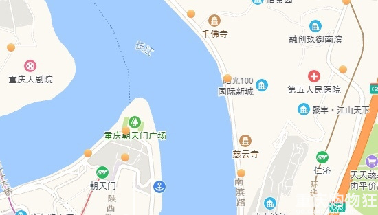 南滨路阳光100国际新城