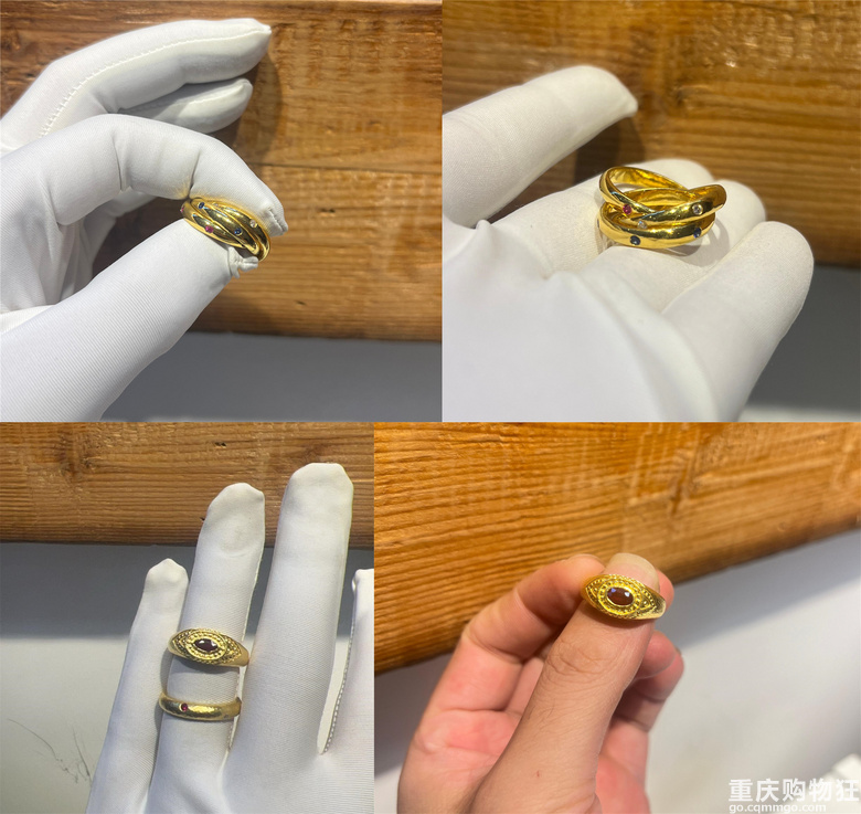 专属！名匠珠宝黄金工费省50至100，手镯工费350、戒指工费200