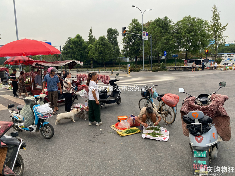 网友留言：成都地王周边现状