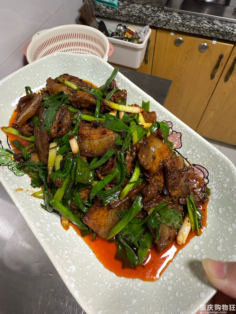 半夜云下饭蒜苗回锅肉YYDS