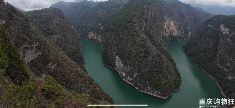 俯瞰小三峡