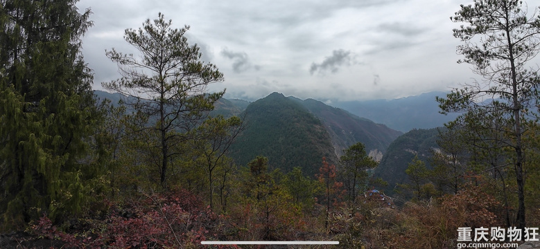 俯瞰小三峡