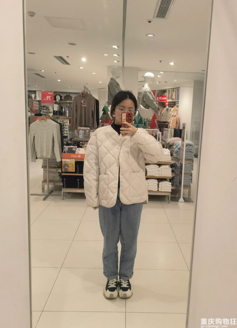 为什么别人穿是日系，我穿土土的？听劝，优衣库这棉服到底咋穿？