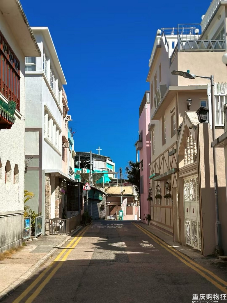 打翻调色盘的海滨小镇～