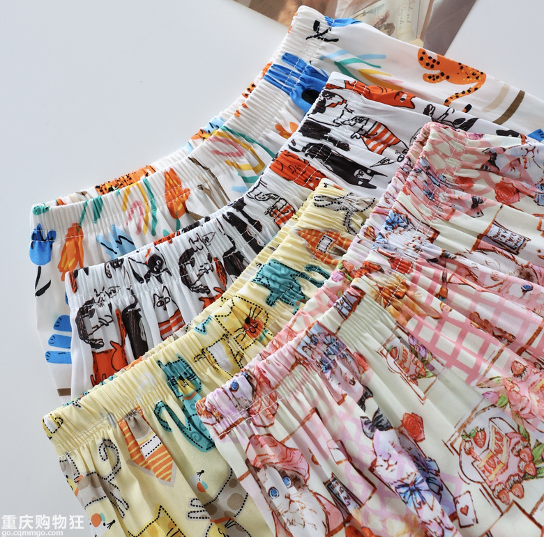 儿童涂鸦棉绸睡衣来咯~丝滑软糯，真心舒服哦！新增成人款！